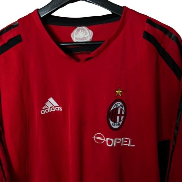 2004 Adidas AC Milán Training Shirt XL - Picture 2 of 4